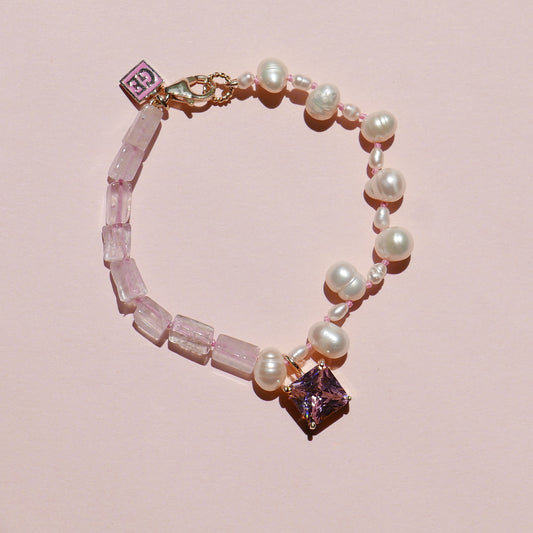 Pink Pearl Bracelet