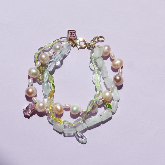 Pearl Triple Bracelet