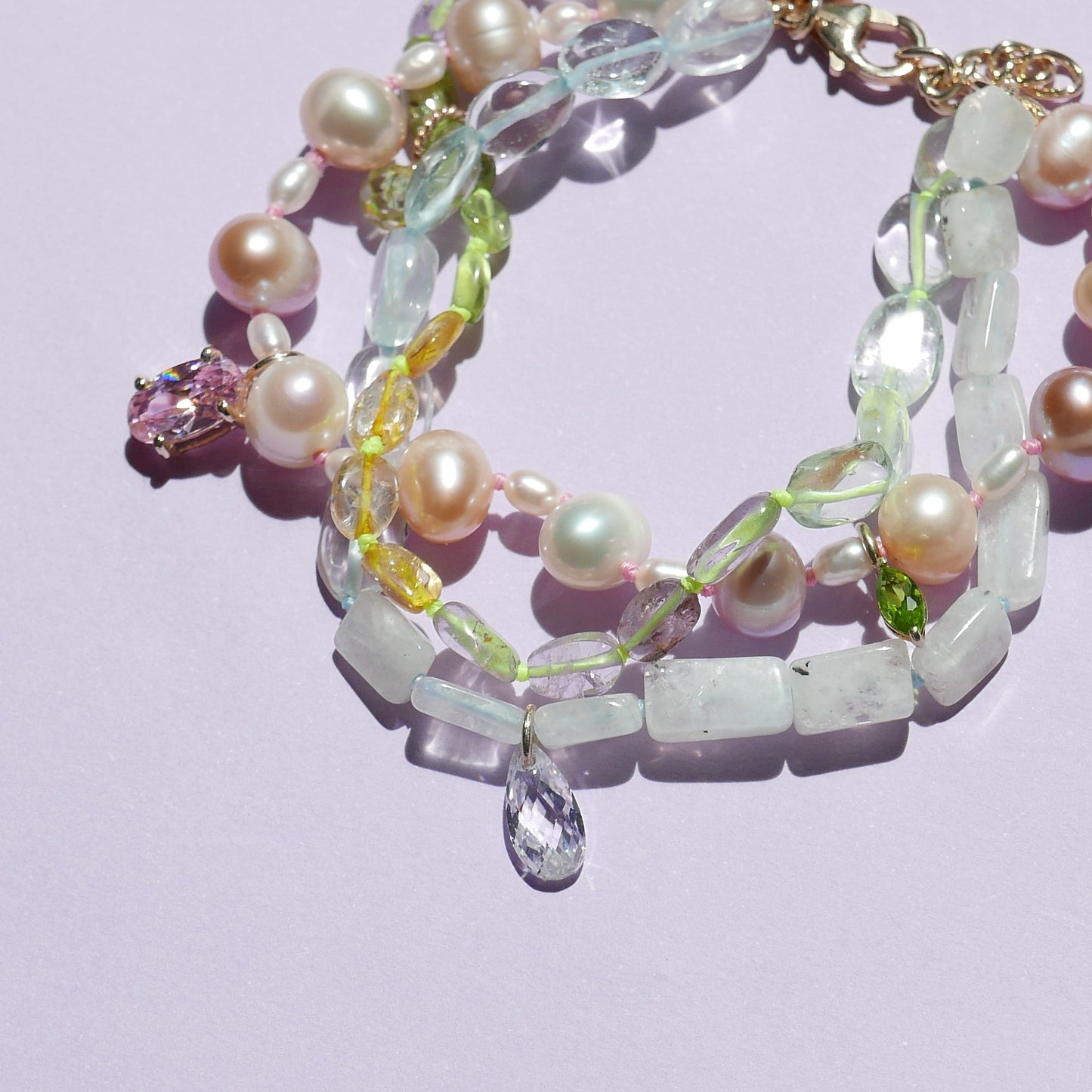 Pearl Triple Bracelet