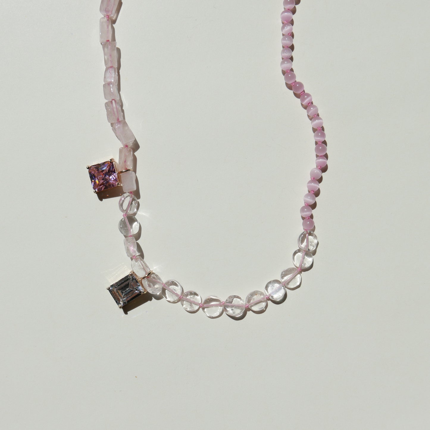 Pink Tone Necklace