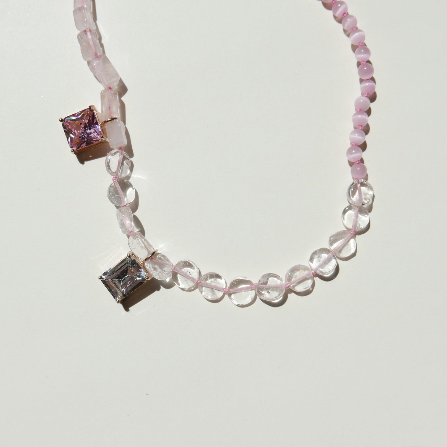 Pink Tone Necklace