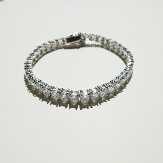 White Tennis Bracelet