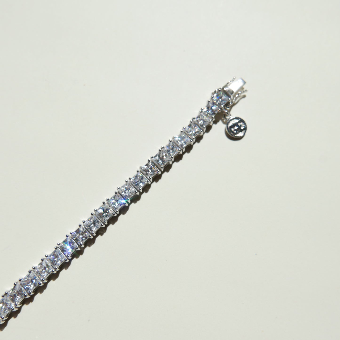 White Tennis Bracelet