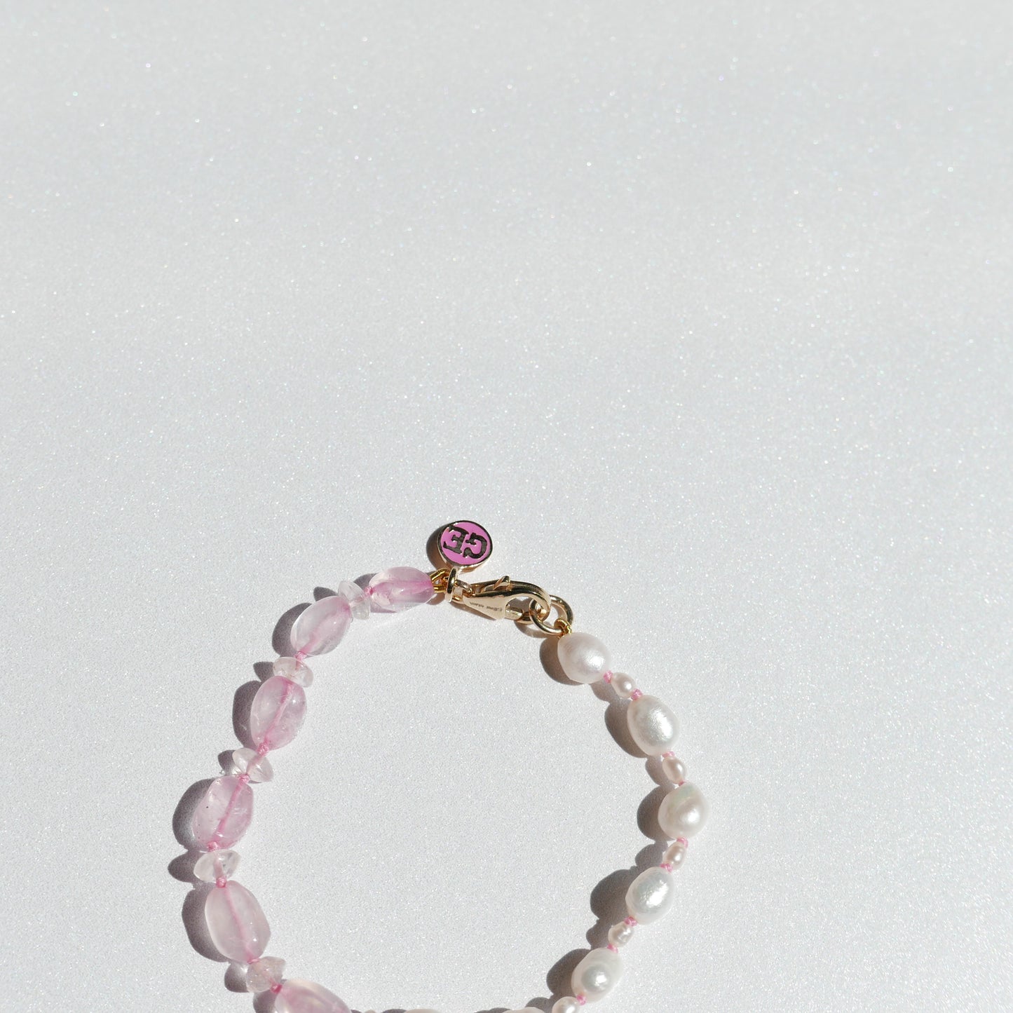 Light Pink Enamel Bracelet