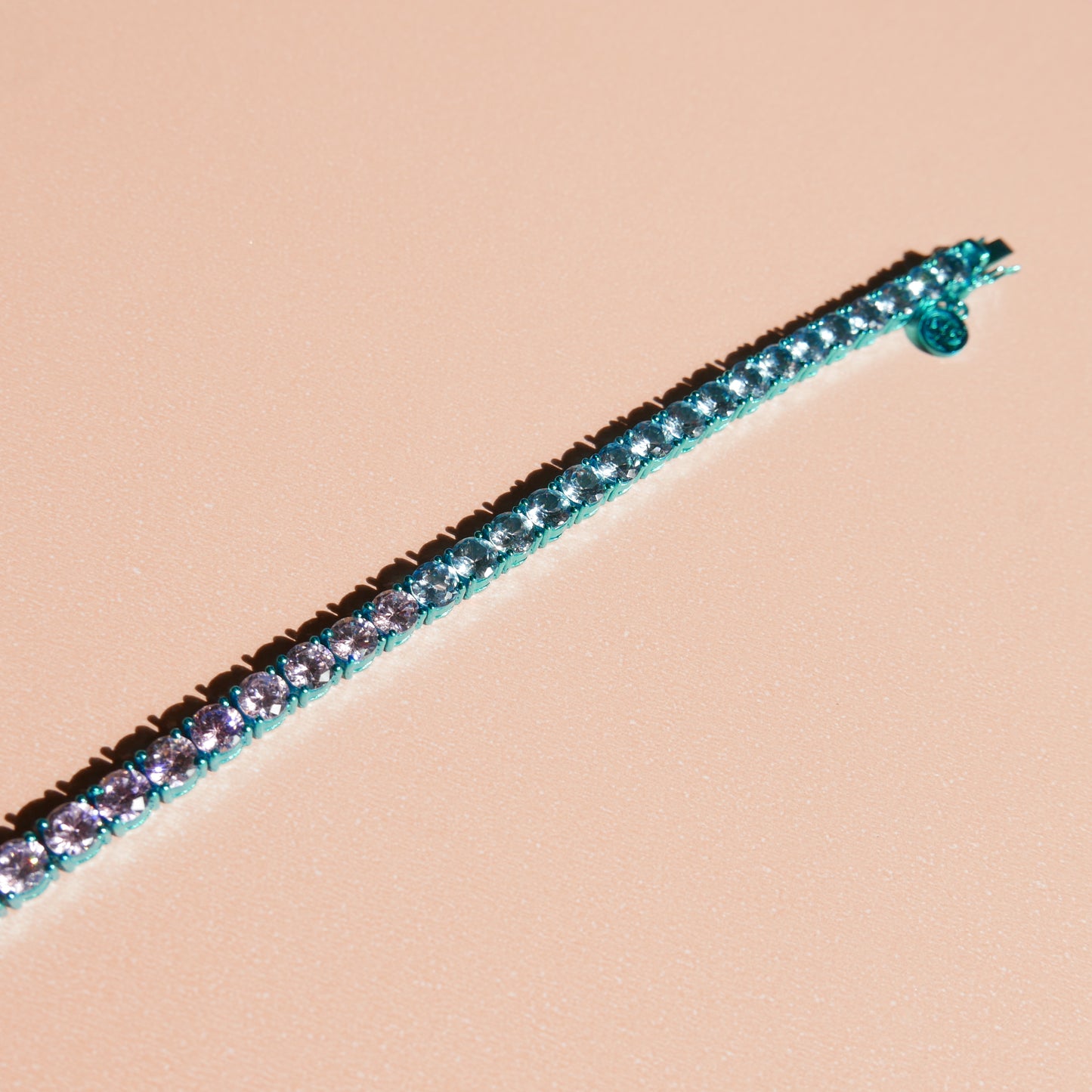 Blue Tennis Bracelet