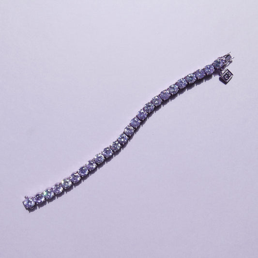 All Purple Tennis Bracelet