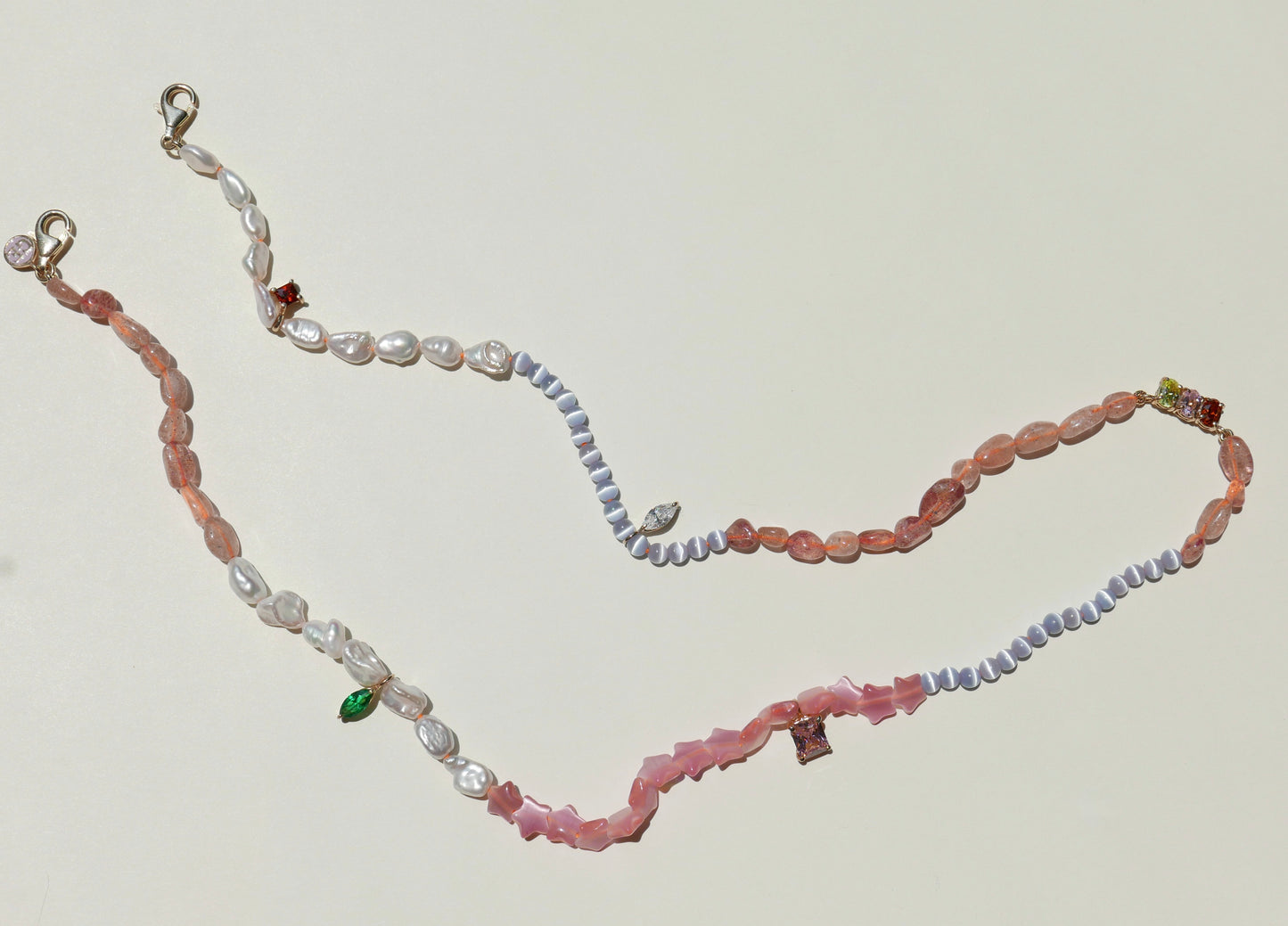 Pink & Blue 3-in-1 Mask Chain