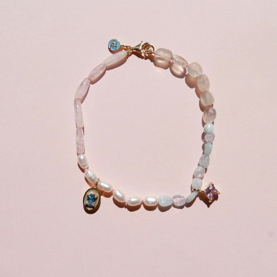 Light Tone Enamel Anklet