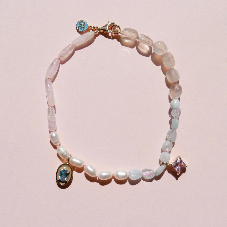 Light Tone Enamel Anklet