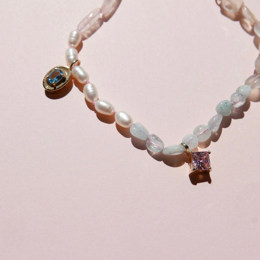 Light Tone Enamel Anklet