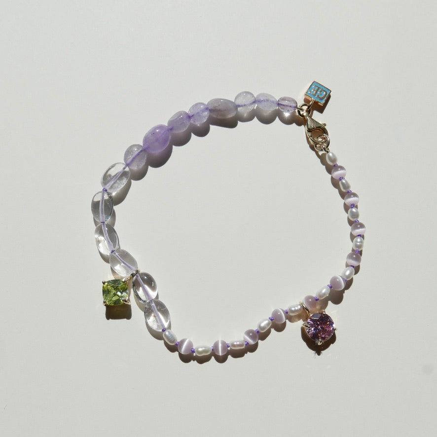 Purple Anklet