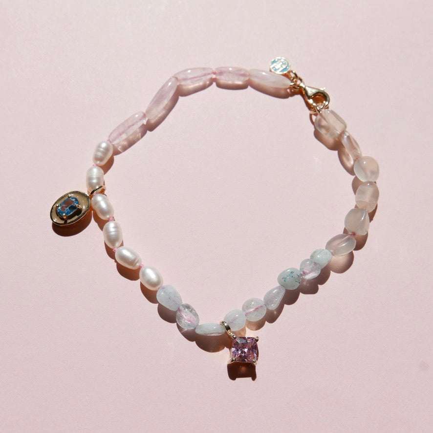 Light Tone Enamel Anklet