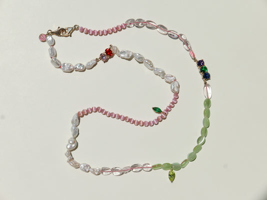 Pink & Green 3-in-1 Mask Chain