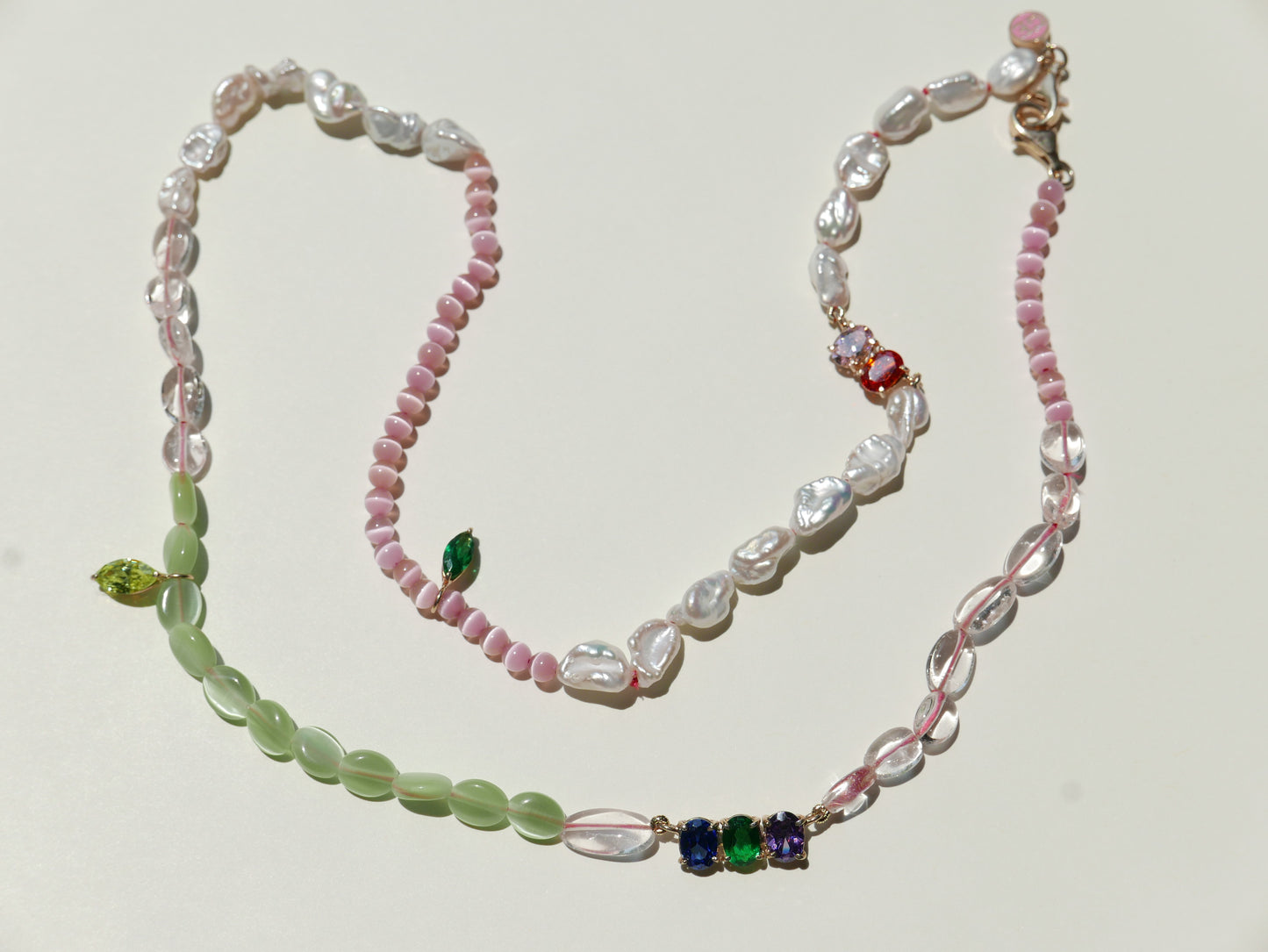 Pink & Green 3-in-1 Mask Chain