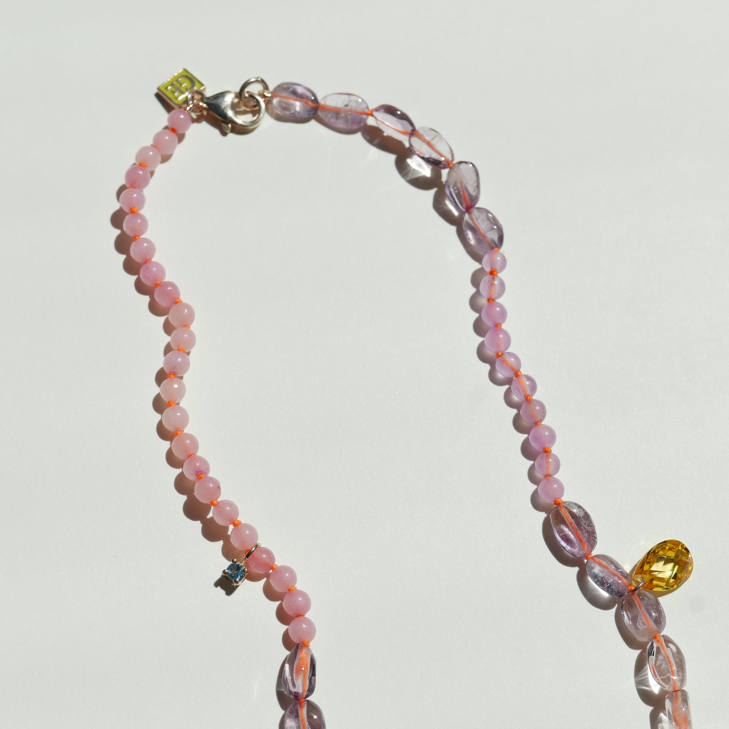 Pink & Purple Necklace 1