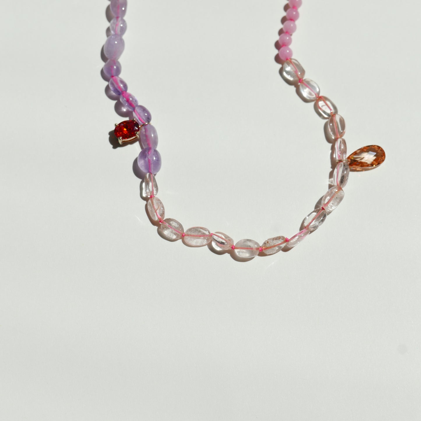 Pink & Purple Necklace 2