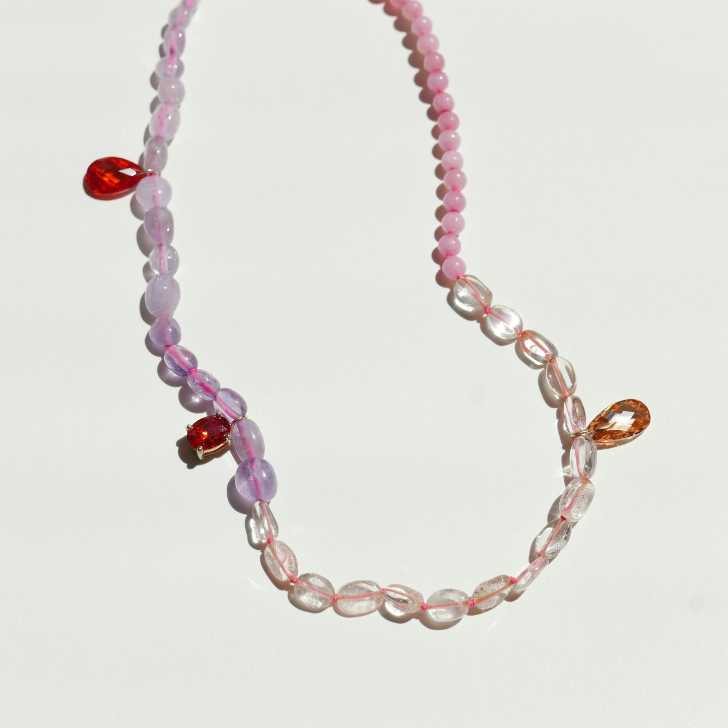 Pink & Purple Necklace 2