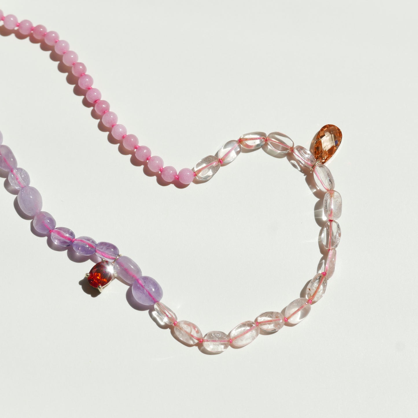 Pink & Purple Necklace 2