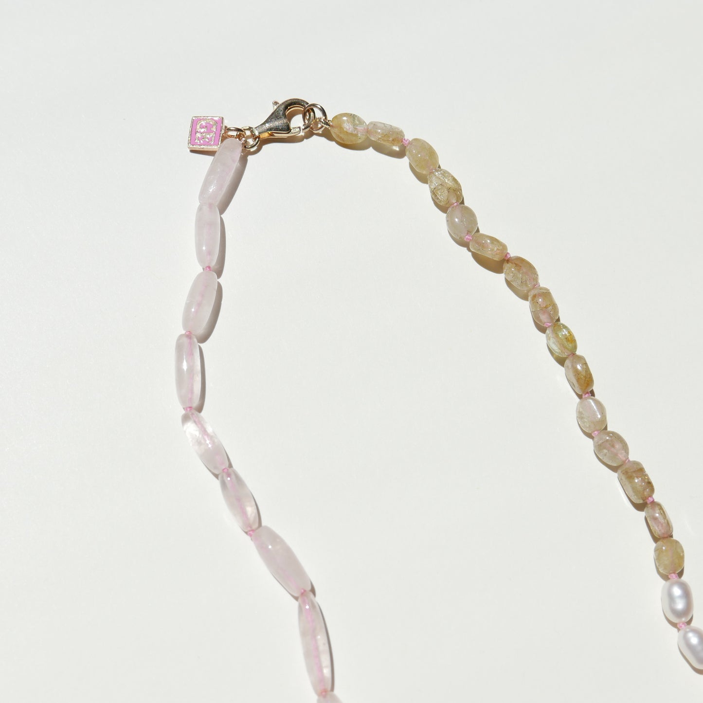 Light Tone Pearl Necklace 2