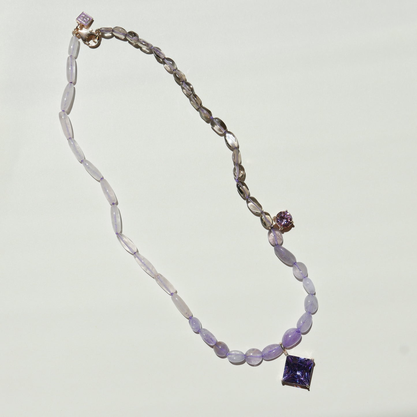 Purple Pendant Necklace 1