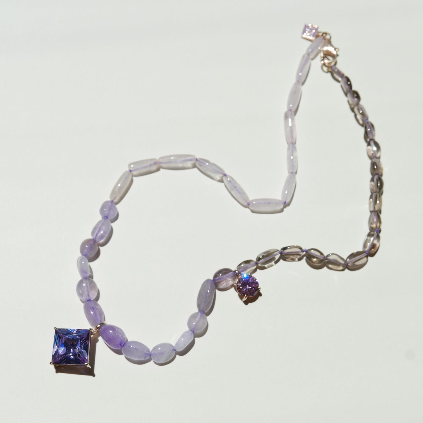 Purple Pendant Necklace 1