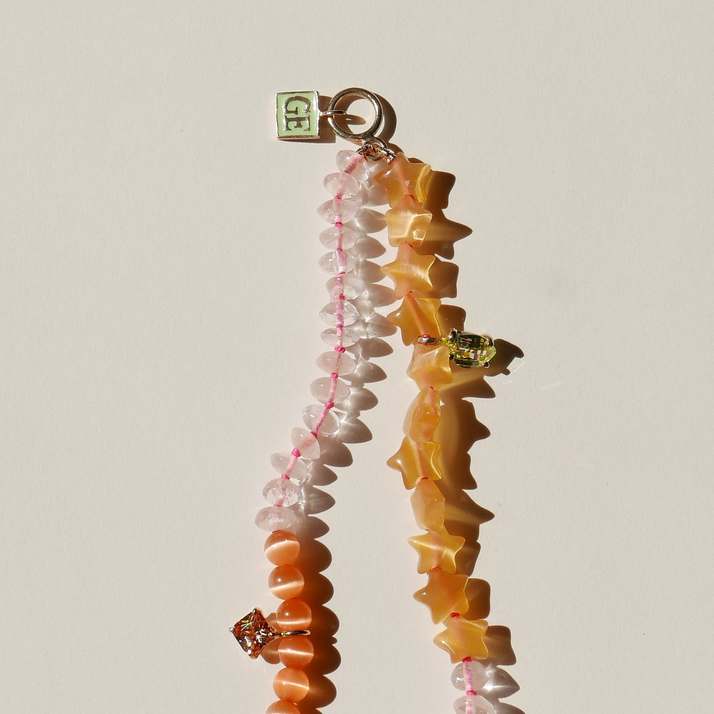 Orange Phone Chain