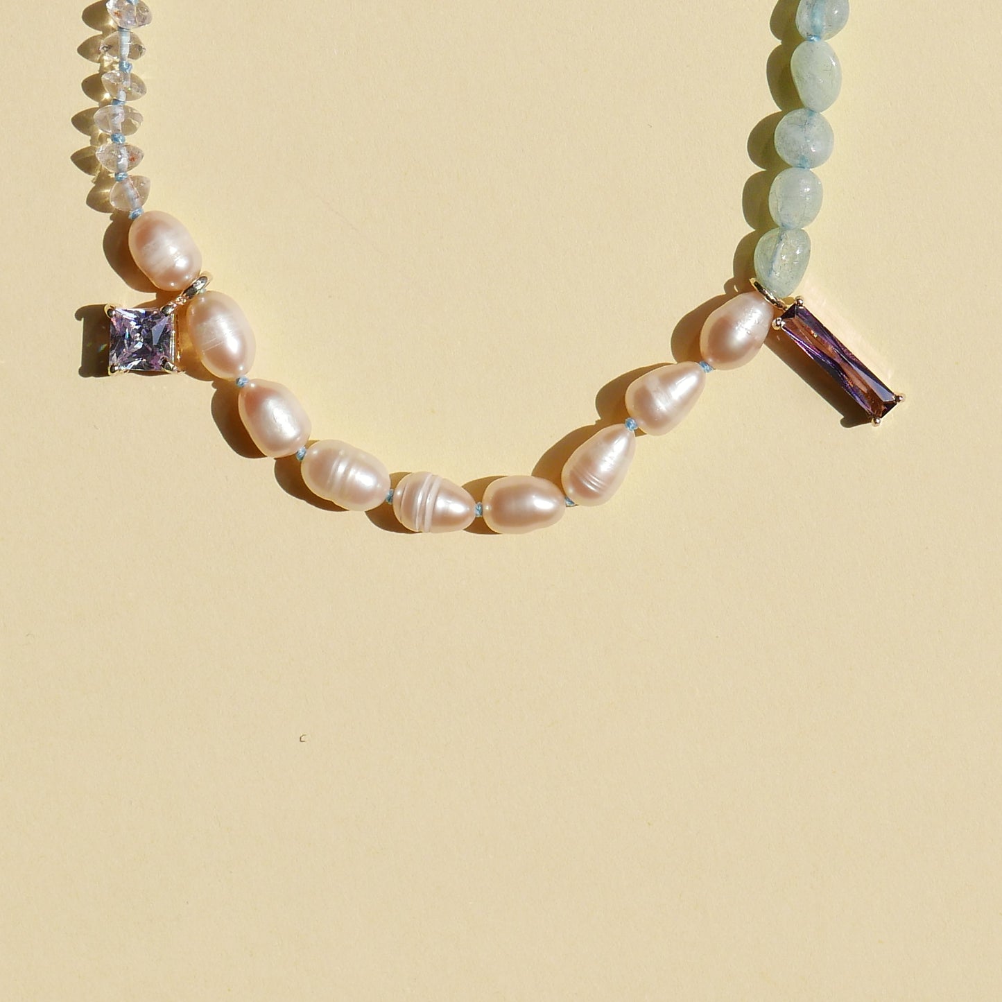 Cool Tone Pearl Anklet