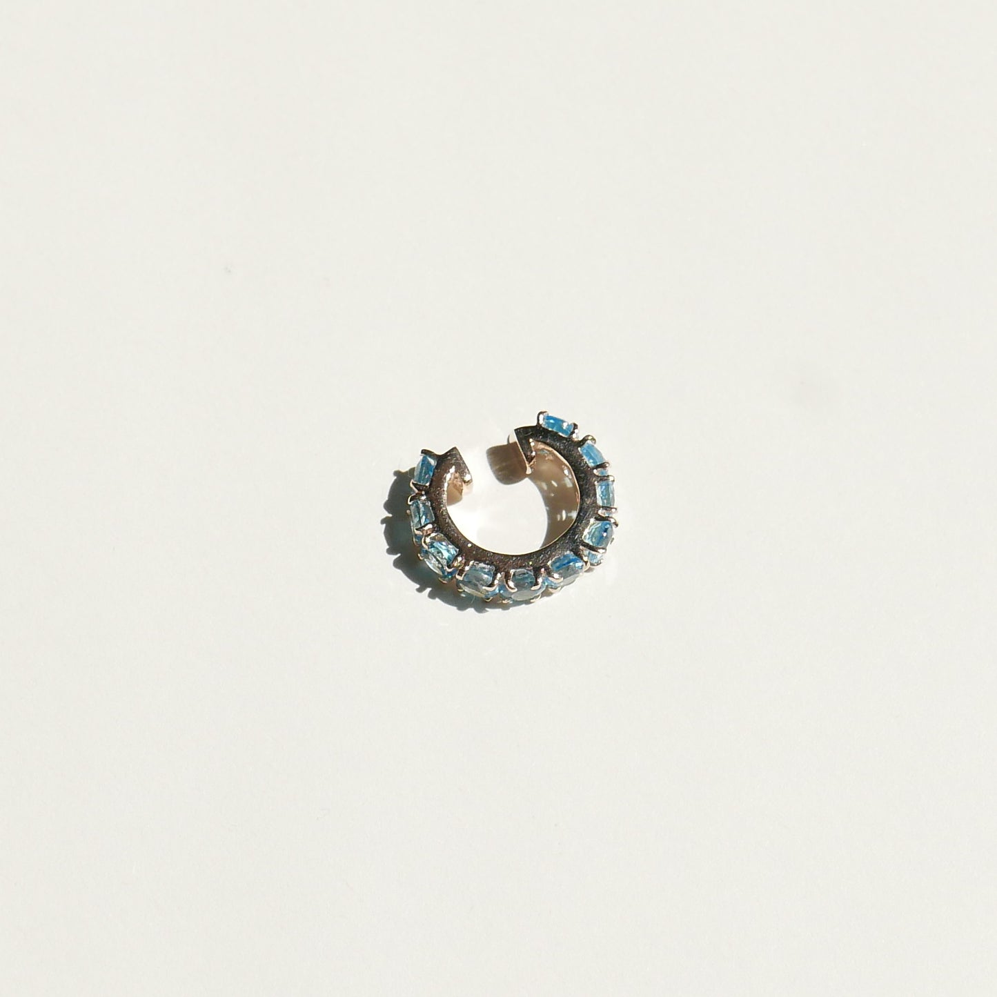 Large Light Blue Earcuff